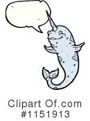 Narwhal Clipart #1151913 by lineartestpilot