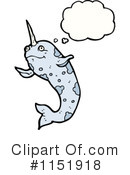 Narwhal Clipart #1151918 by lineartestpilot