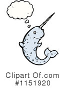 Narwhal Clipart #1151920 by lineartestpilot