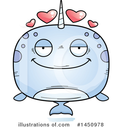 Royalty-Free (RF) Narwhal Clipart Illustration by Cory Thoman - Stock Sample #1450978