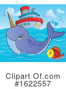 Narwhal Clipart #1622557 by visekart