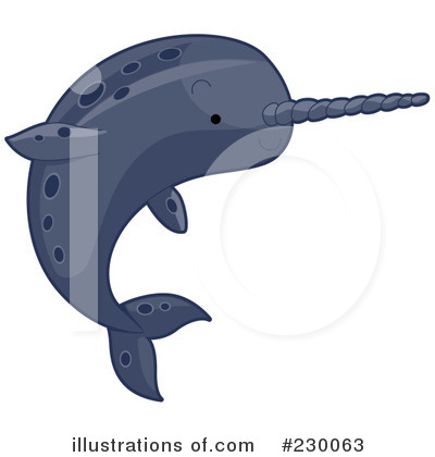 Whale Clipart #230063 by BNP Design Studio