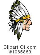 Native American Clipart #1065869 by Vector Tradition SM