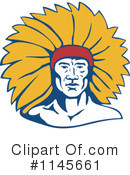 Native American Clipart #1145661 by patrimonio