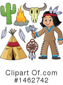 Native American Clipart #1462742 by visekart