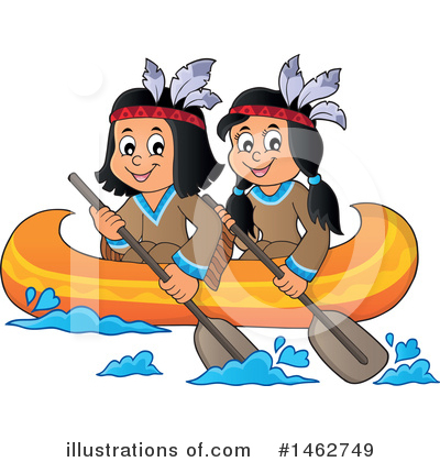 Royalty-Free (RF) Native American Clipart Illustration by visekart - Stock Sample #1462749
