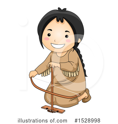 Indian Girl Clipart #1528998 by BNP Design Studio