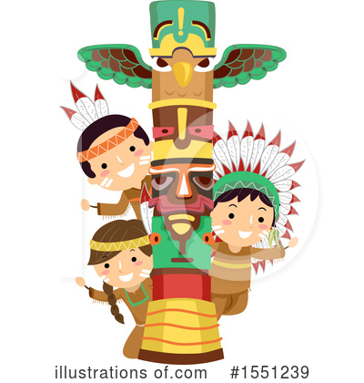 Native American Indian Clipart #1551239 by BNP Design Studio