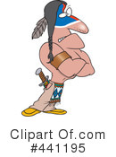 Native American Clipart #441195 by toonaday