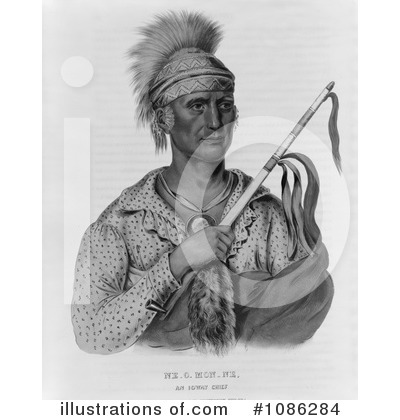 Royalty-Free (RF) Native Americans Clipart Illustration by JVPD - Stock Sample #1086284