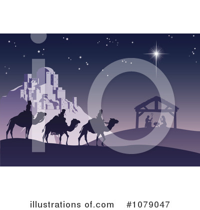 Royalty-Free (RF) Nativity Clipart Illustration by AtStockIllustration - Stock Sample #1079047
