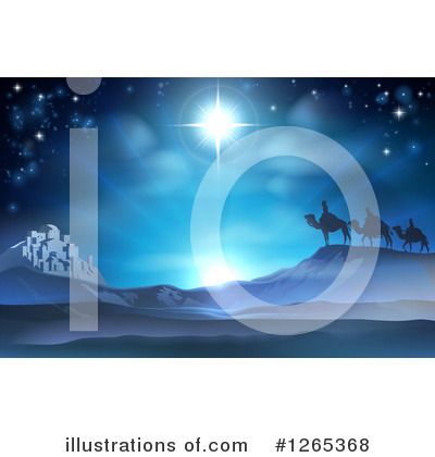 Nativity Scene Clipart #1265368 by AtStockIllustration