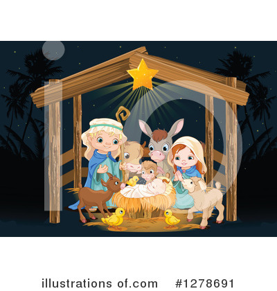 Nativity Clipart #1278691 by Pushkin