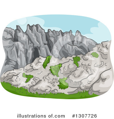 Mountain Clipart #1307726 by BNP Design Studio