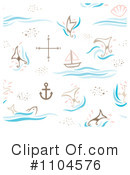 Nautical Clipart #1104576 by Cherie Reve