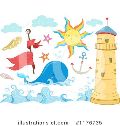 Seashell Clipart #1176735 by BNP Design Studio