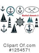 Nautical Clipart #1254571 by Vector Tradition SM