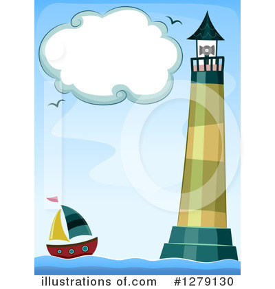 Sailboat Clipart #1279130 by BNP Design Studio
