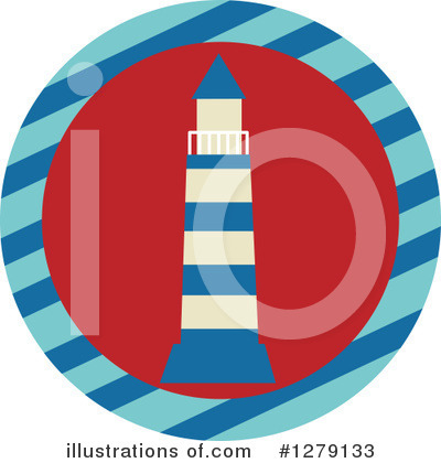Lighthouse Clipart #1279133 by BNP Design Studio