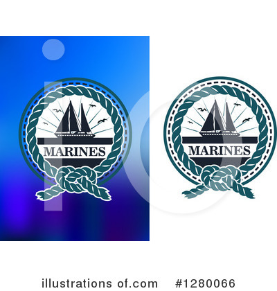 Royalty-Free (RF) Nautical Clipart Illustration by Vector Tradition SM - Stock Sample #1280066