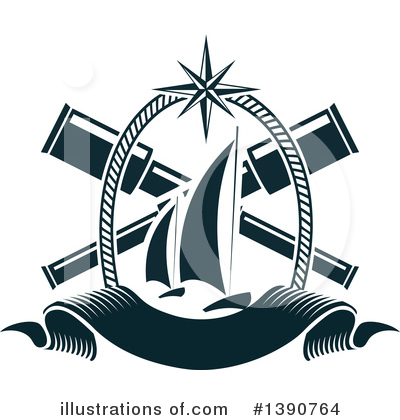 Yacht Clipart #1390764 by Vector Tradition SM