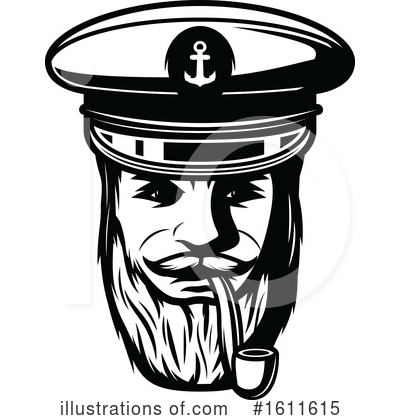 Captain Clipart #1611615 by Vector Tradition SM