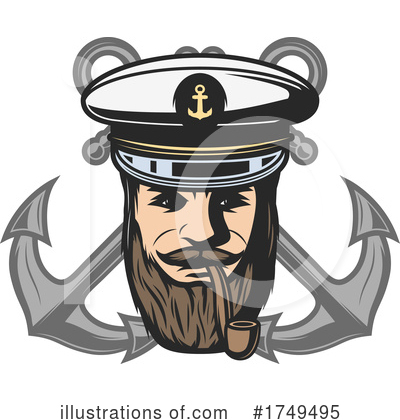 Captain Clipart #1749495 by Vector Tradition SM