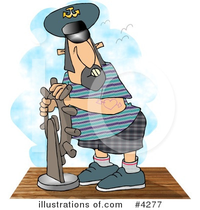 Royalty-Free (RF) Nautical Clipart Illustration by djart - Stock Sample #4277
