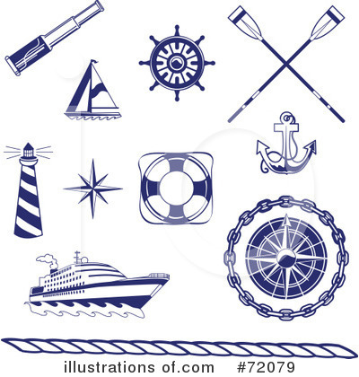 Nautical Clipart #72079 by inkgraphics