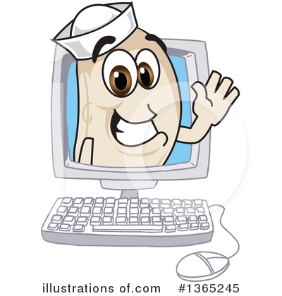 Navy Bean Character Clipart #1365245 by Mascot Junction