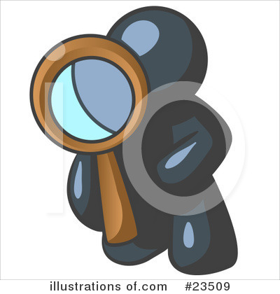 Magnify Clipart #23509 by Leo Blanchette