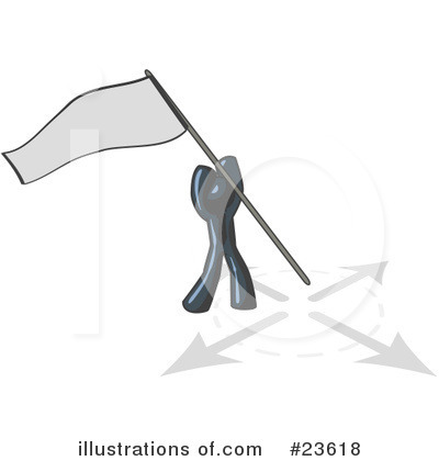 Flag Clipart #23618 by Leo Blanchette