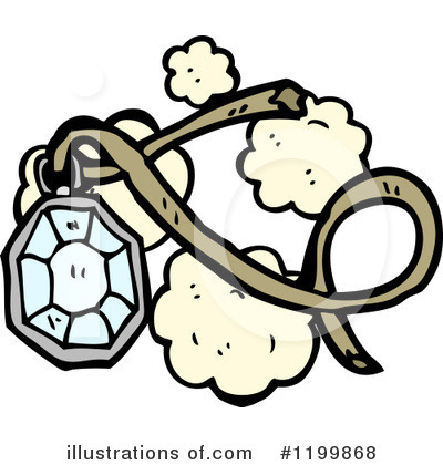 Royalty-Free (RF) Necklace Clipart Illustration by lineartestpilot - Stock Sample #1199868