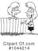 Neighbors Clipart #1044214 by toonaday