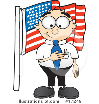 Royalty-Free (RF) Nerd 1 Character Clipart Illustration by Mascot Junction - Stock Sample #17249