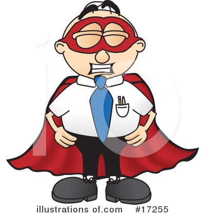 Royalty-Free (RF) Nerd 1 Character Clipart Illustration by Mascot Junction - Stock Sample #17255