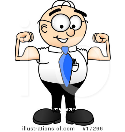 Nerd 1 Character Clipart #17266 by Mascot Junction