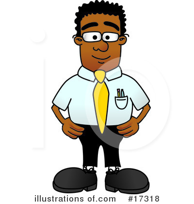Nerd 3 Character Clipart #17318 by Mascot Junction
