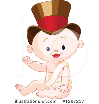 New Years Baby Clipart #1267237 by Pushkin