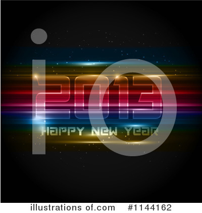 Royalty-Free (RF) New Year Clipart Illustration by KJ Pargeter - Stock Sample #1144162