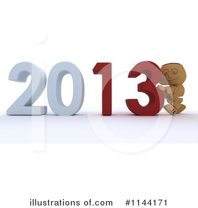 Royalty-Free (RF) New Year Clipart Illustration by KJ Pargeter - Stock Sample #1144171