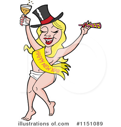 Champagne Clipart #1151089 by LaffToon