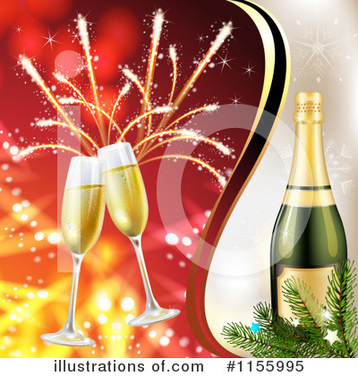 Champagne Clipart #1155995 by merlinul