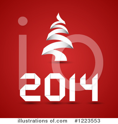 Royalty-Free (RF) New Year Clipart Illustration by vectorace - Stock Sample #1223553