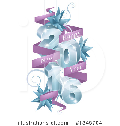 Royalty-Free (RF) New Year Clipart Illustration by AtStockIllustration - Stock Sample #1345704