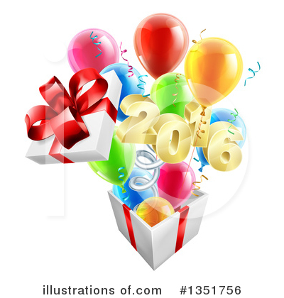 Royalty-Free (RF) New Year Clipart Illustration by AtStockIllustration - Stock Sample #1351756