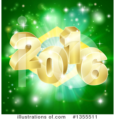 Royalty-Free (RF) New Year Clipart Illustration by AtStockIllustration - Stock Sample #1355511