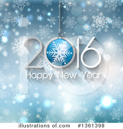 Royalty-Free (RF) New Year Clipart Illustration by KJ Pargeter - Stock Sample #1361398