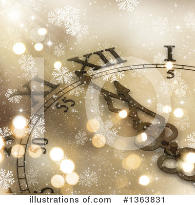 Royalty-Free (RF) New Year Clipart Illustration by KJ Pargeter - Stock Sample #1363831