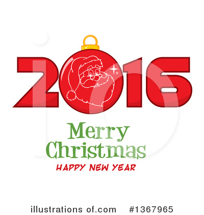 Royalty-Free (RF) New Year Clipart Illustration by Hit Toon - Stock Sample #1367965